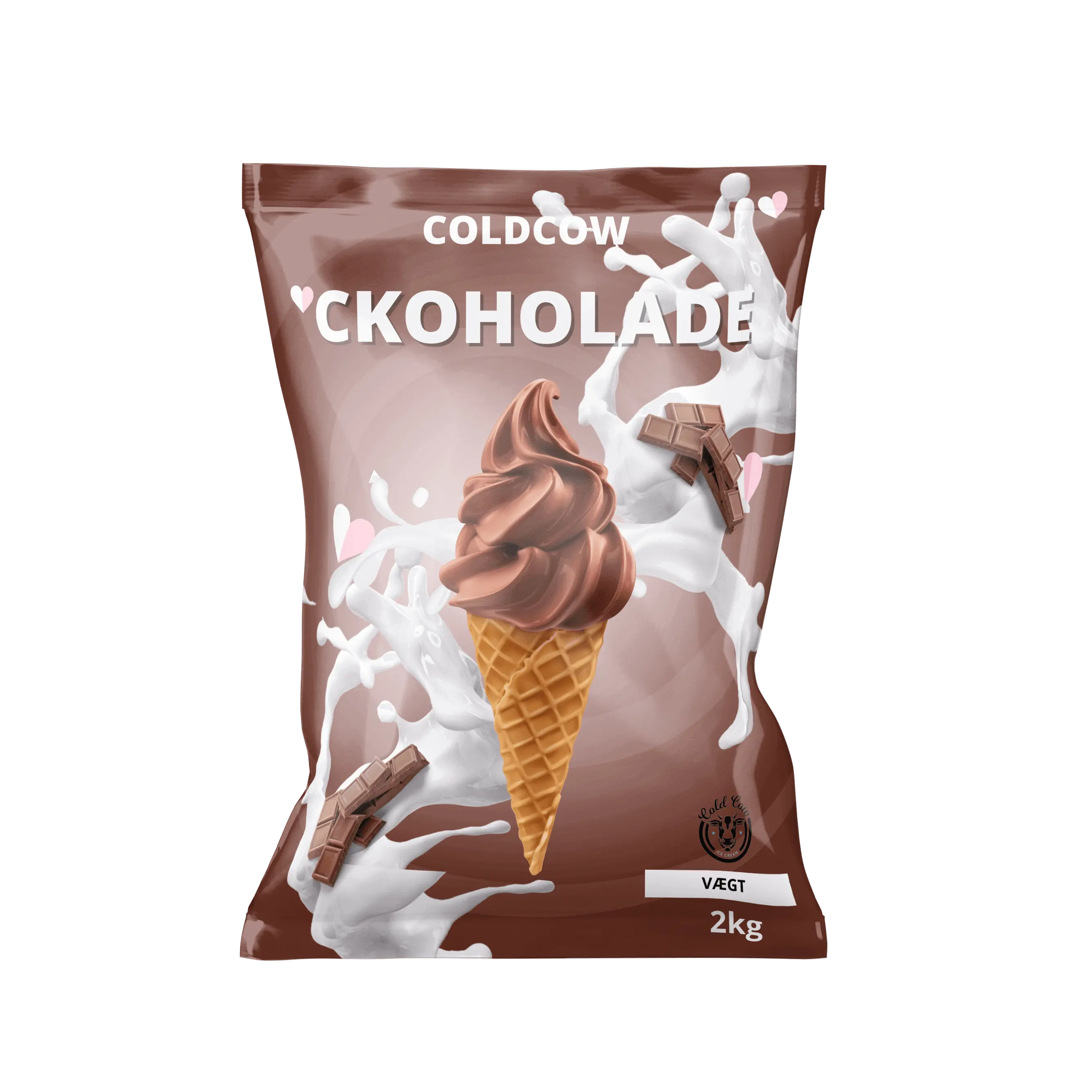 Softice mix Chokolade. 10 Kg. Bliver Til 30 Liter Mix